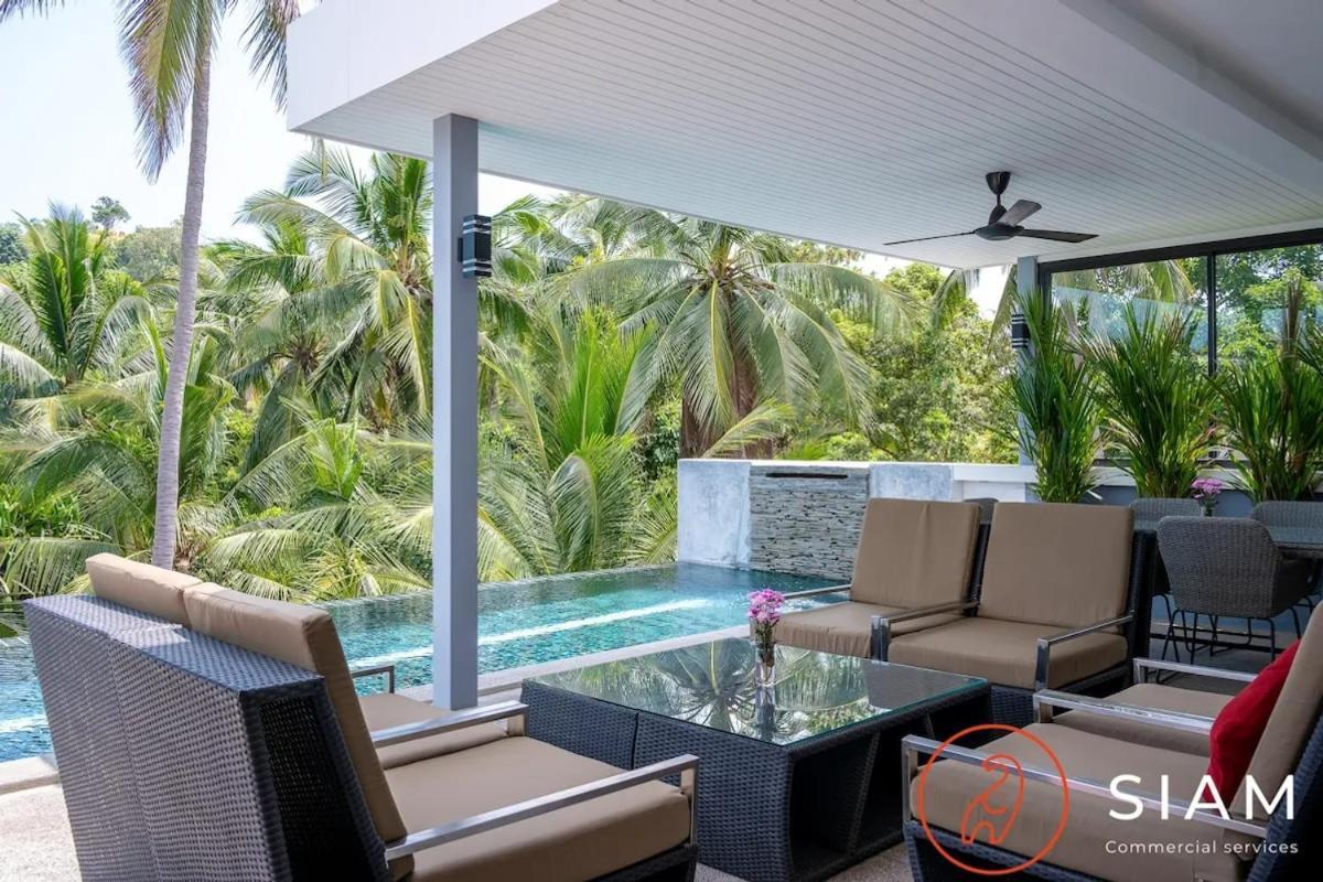 Villa Zendo 4Br - 12M Privatepool - Walk To Beach Мае-Нам Екстер'єр фото